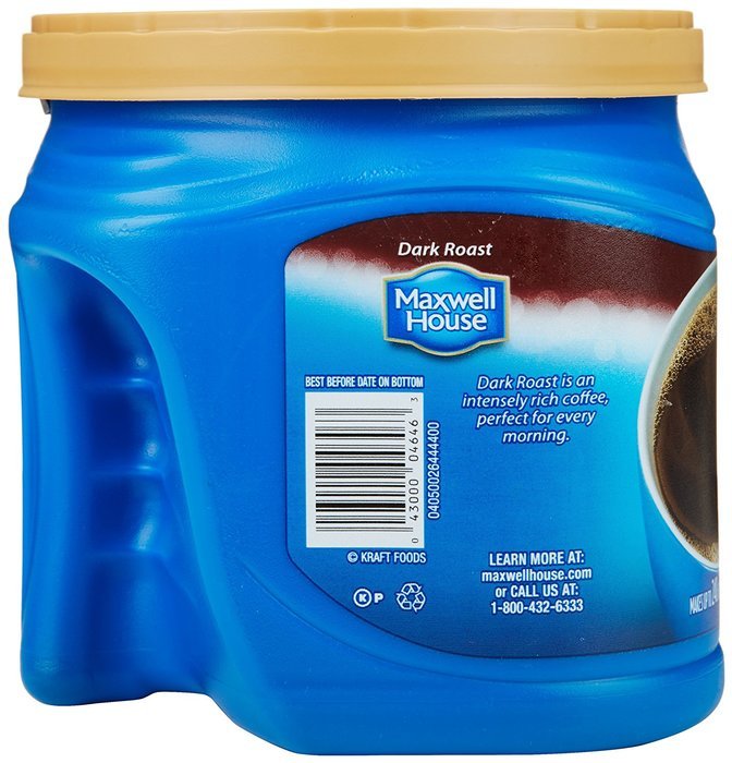 Maxwell House Dark Roast Ground Coffee, 28 Oz