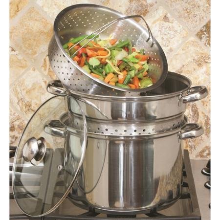 COOK PRO 8-Quart Stainless Steel Multi-Cooker