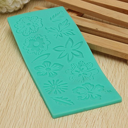 "Silicone Flower Leaf Lace Cake Mold Decorations For Cakes Fondant" shopping N6