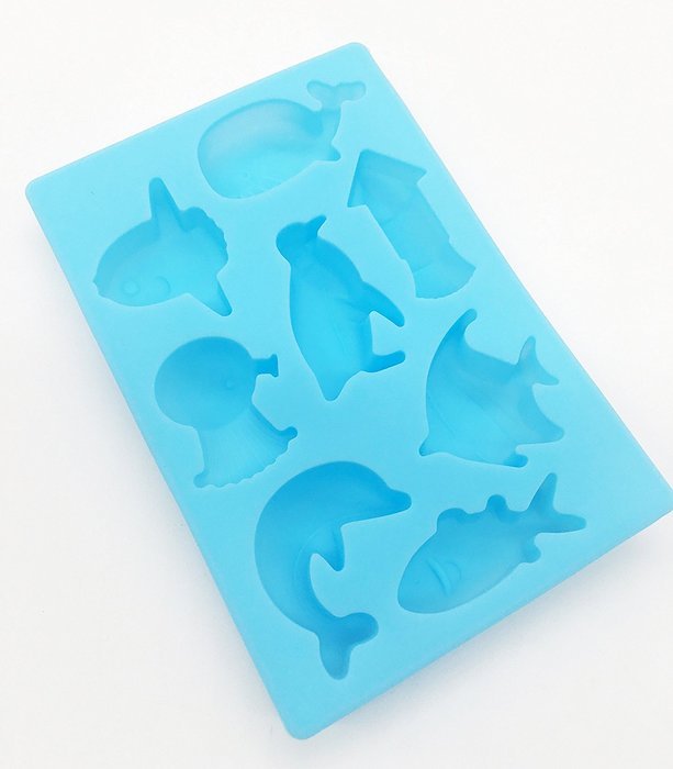Soap Mold, Kootips Marine Sea Life Ice Tray Cake Mold Silicone Cake Topper Sugercraft Chocolate Mould Chocolate... N2