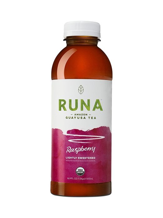 Runa Clean Energy Organic Guayusa Tea, Guava Unsweetened, 16.9 Ounce (Pack of 12) N3