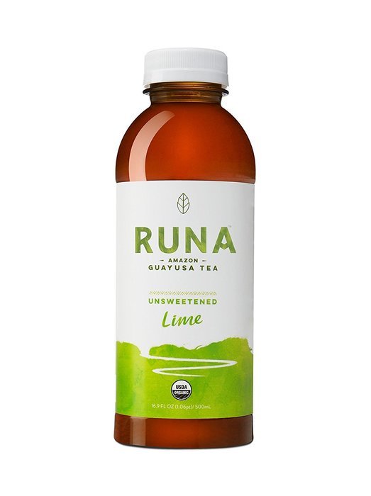 Runa Clean Energy Organic Guayusa Tea, Guava Unsweetened, 16.9 Ounce (Pack of 12) N5