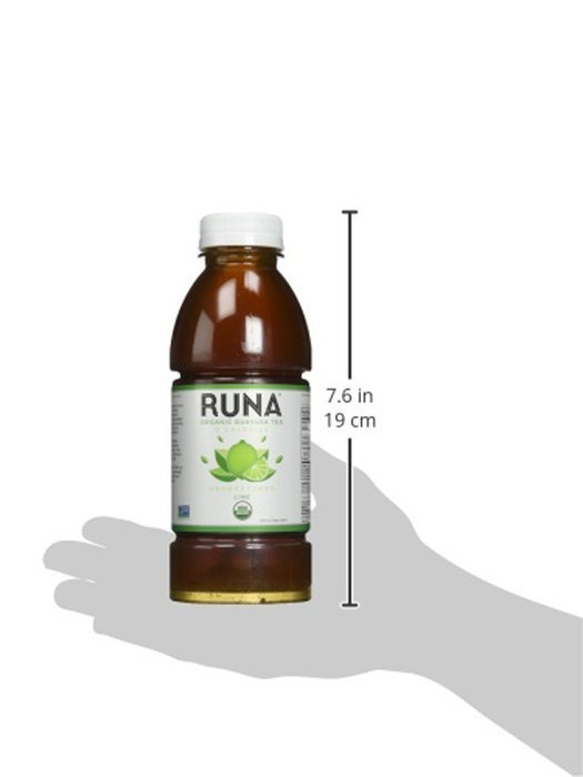 Runa Clean Energy Organic Guayusa Tea, Guava Unsweetened, 16.9 Ounce (Pack of 12) N7