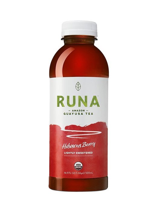 Runa Clean Energy Organic Guayusa Tea, Guava Unsweetened, 16.9 Ounce (Pack of 12) N9