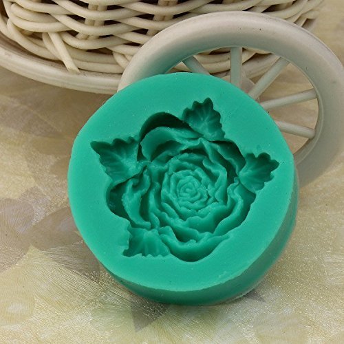 "Beautiful Silicone Flower Fondant Mold Mould 3D Cake Decoration" shopping N5