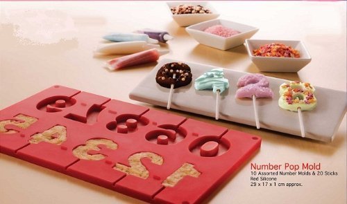 NY Cake Silicone Number Cake Pop mold