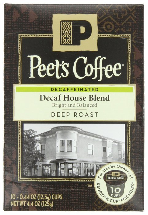 Peets Coffee & Tea Single Cup Coffee Dark Roast, Major Dickason's Blend K-cup, 16 Count N74