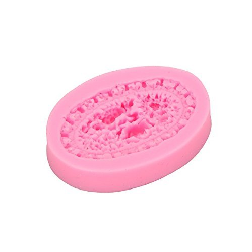 "dipshop Rose Flower Fondant Cake Mould Silicone Chocolate Soap Mold" shopping N2