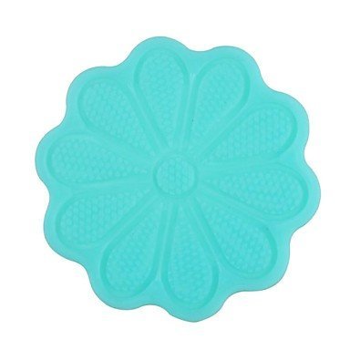 Tint Silicone Nylon Lace Fondant Cake Mold,10x10x0.5cm
