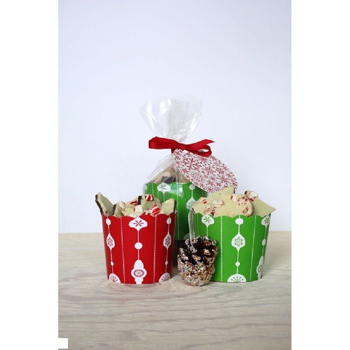 by Designs Large Holiday Set Green - Pack of 12 N2
