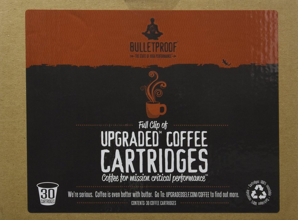 Bulletproof Upgraded Coffee Cartridges, 30 Count