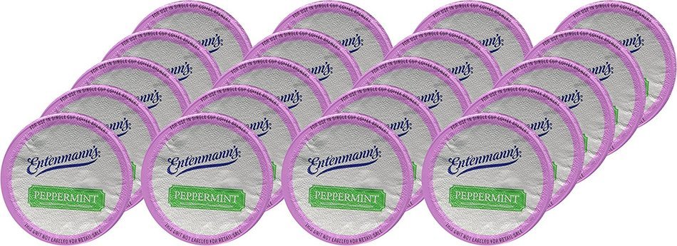 Entenmann's Peppermint Coffee Capsule/K-Cup, 20 Count (Pack of 20) N2