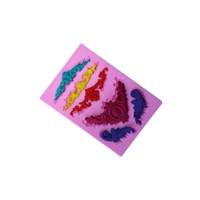 Cutoy Pattern Design Silicone Cake Fondant Chocolete Jello Soap Candy Gum Paste Molds Clay Moulds DIY Decorating...