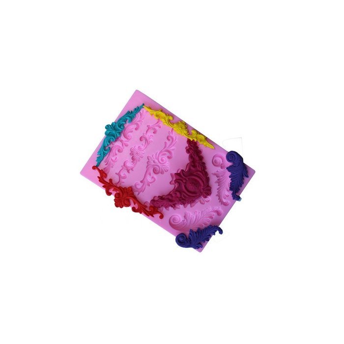 Cutoy Pattern Design Silicone Cake Fondant Chocolete Jello Soap Candy Gum Paste Molds Clay Moulds DIY Decorating... N2