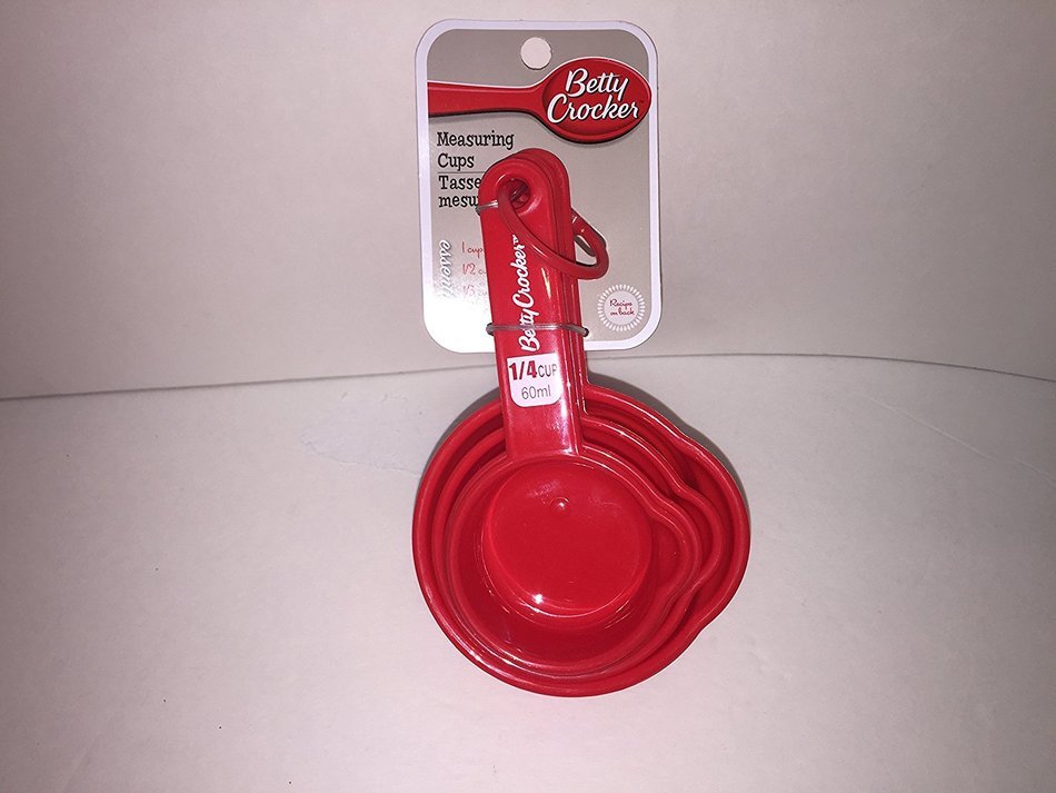Betty Crocker 8 Piece Bundle Includes Cookie Pan Cooking Scraper,Measuring Cups, Basting Brush, Spatula, 2 Oven... N4