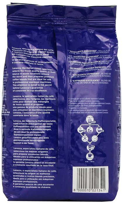 Lavazza Grand Espresso - Whole Bean Coffee, 2.2-Pound Bag N4
