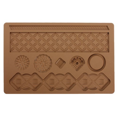 Silicone Macrame Fondant and Gum Paste Cake Decoration Mold