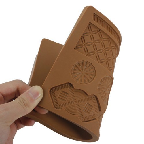 Silicone Macrame Fondant and Gum Paste Cake Decoration Mold N3