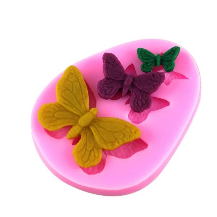Lariy 1 Pcs Food-grade Silicone Cake Chocolate Mold Mould DIY Baking Tool Pink N3