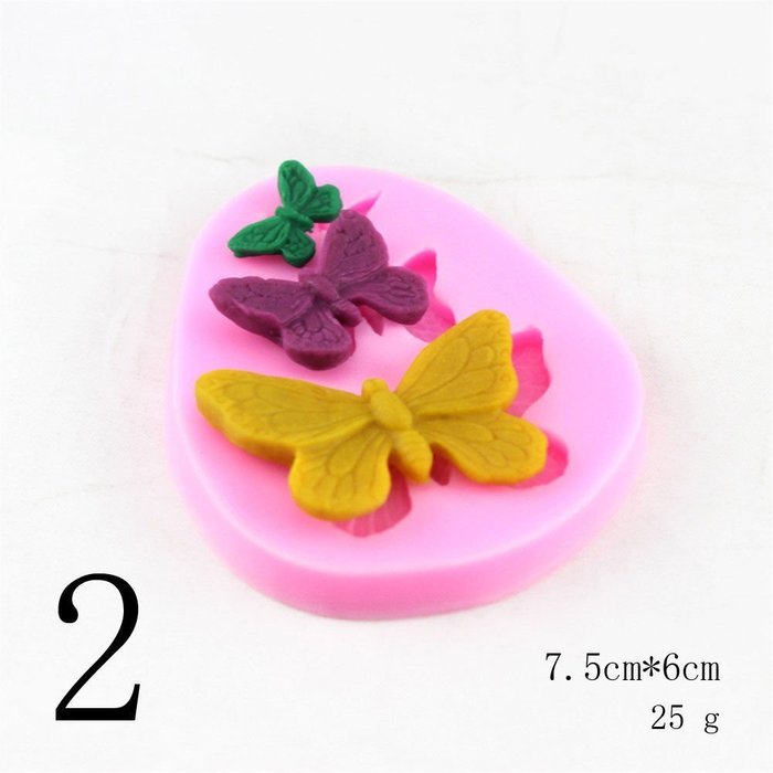 Lariy 1 Pcs Food-grade Silicone Cake Chocolate Mold Mould DIY Baking Tool Pink N7
