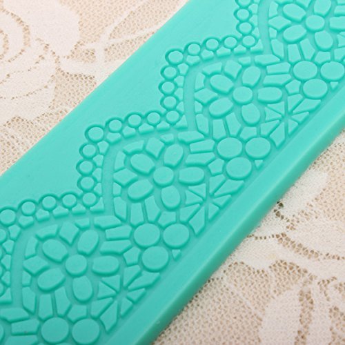 3PCS Bakeware Lace Silicone Mold Cake Decorating Tools N4