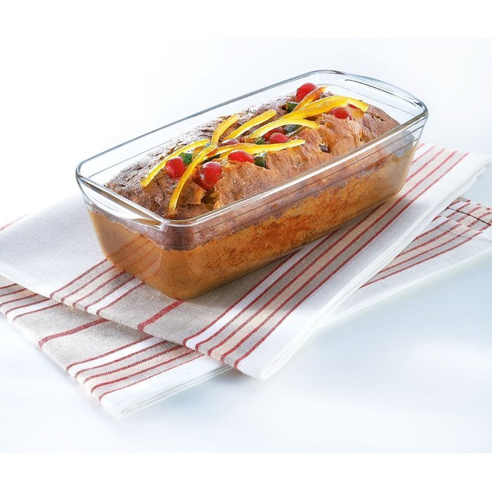 11" x 4.75", Superior Heat Resistance Borosilicate Glass Loaf Pan