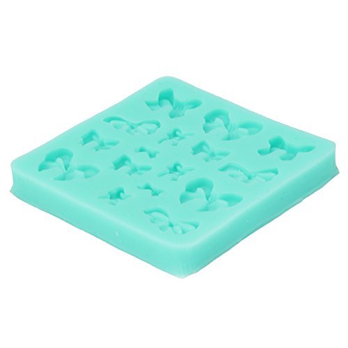 Generic Soft Silicone Bowknot Style DIY Cupcake / Cake / Jelly / Chocolate Candy Paste Mold