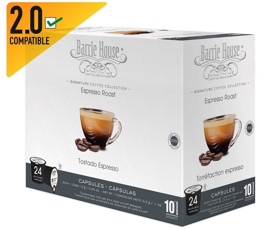 Barrie House Espresso Roast Single Cup Capsule (72 Capsules)
