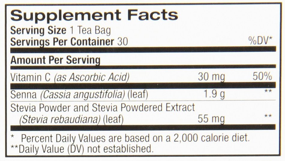 Laci Le Beau Super Dieter's Tea, All Natural Botanicals, 60-Count Box (Pack of 2) N11