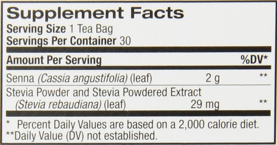Laci Le Beau Super Dieter's Tea, All Natural Botanicals, 60-Count Box (Pack of 2) N17