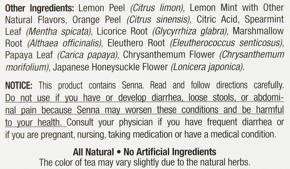 Laci Le Beau Super Dieter's Tea, All Natural Botanicals, 60-Count Box (Pack of 2) N21