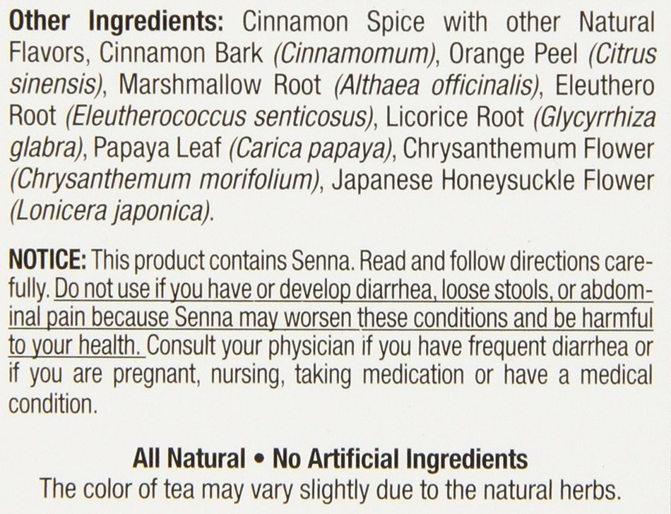 Laci Le Beau Super Dieter's Tea, All Natural Botanicals, 60-Count Box (Pack of 2) N30