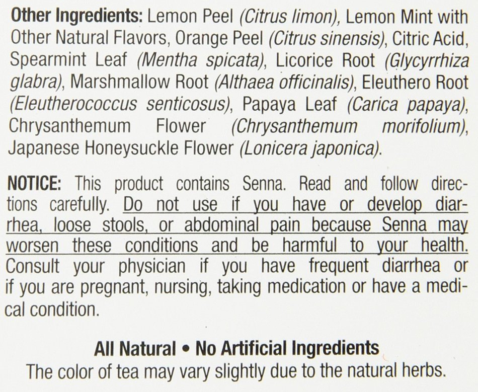 Laci Le Beau Super Dieter's Tea, All Natural Botanicals, 60-Count Box (Pack of 2) N34