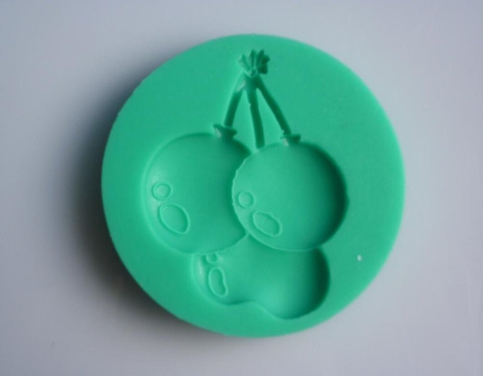 3d Silicone Mould Cherry Shapes Cake Chocolate Candy Silicone Decorating Mold Diy Tools