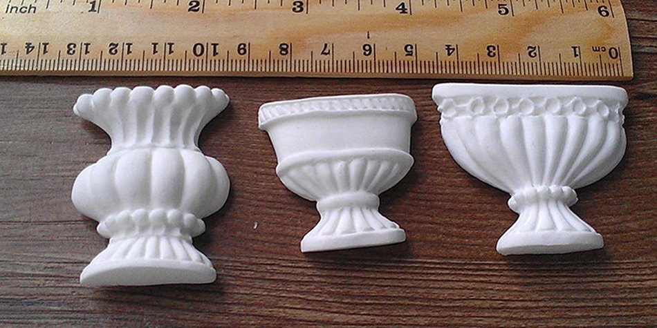 Design 551 European classical flower vase Silicone Mold,Sugar Mold, Chocolate Mold, Cake Decoration Tool N3