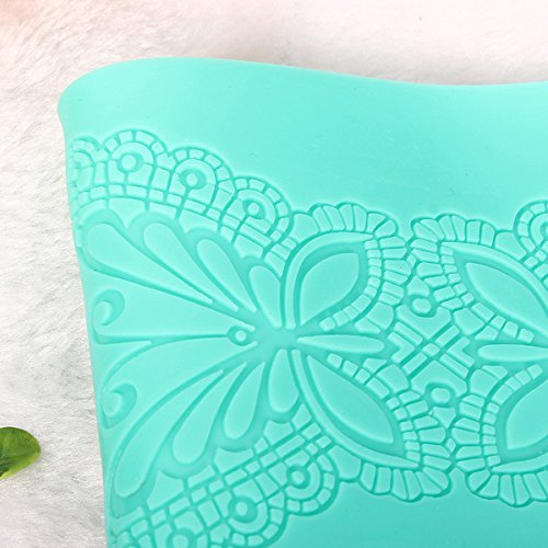 "Butterfly Lace Cake Mold Silicone Fondant Sugar Mould" shopping N7
