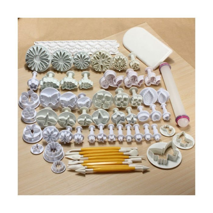 68 pcs Sugarcraft Cake Decorating Fondant Plunger Cutters Tools Mold Cookies Top Selling Product