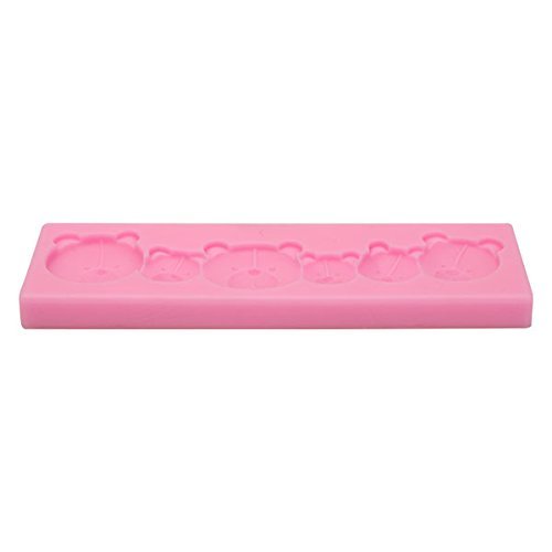"Mini Bear Silicone Mold Fondant Cake Mould" shopping N3