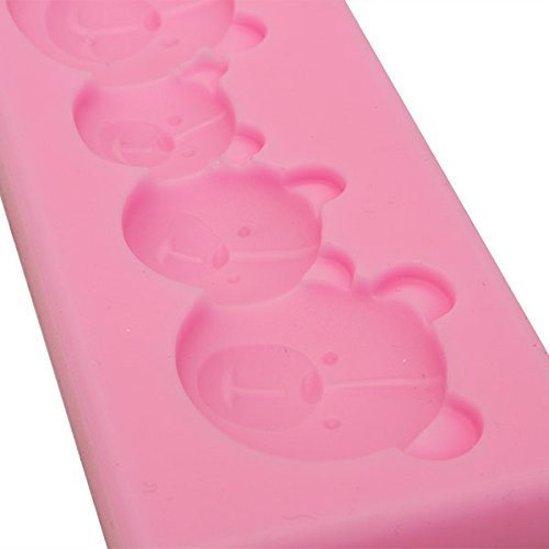 "Mini Bear Silicone Mold Fondant Cake Mould" shopping N4