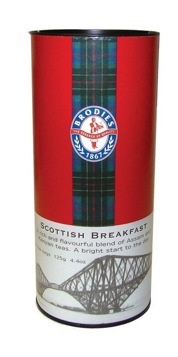 Brodies Tea, Scottish Breakfast, 50-Count Tea Bag 4.4oz N3