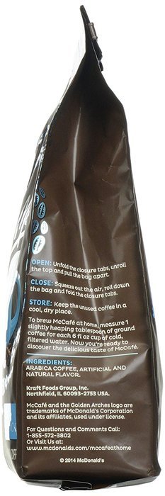 McCafe Coffee French Vanilla Ground Coffee, Light Roast, 12 Ounce N2