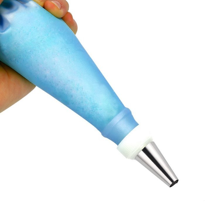 Ecoring 25pcs DIY Stainless Steel Backing Icing Piping Nozzles Tips Cake Pastry Sugar Fondant & Coupler Cake Docoration... N4