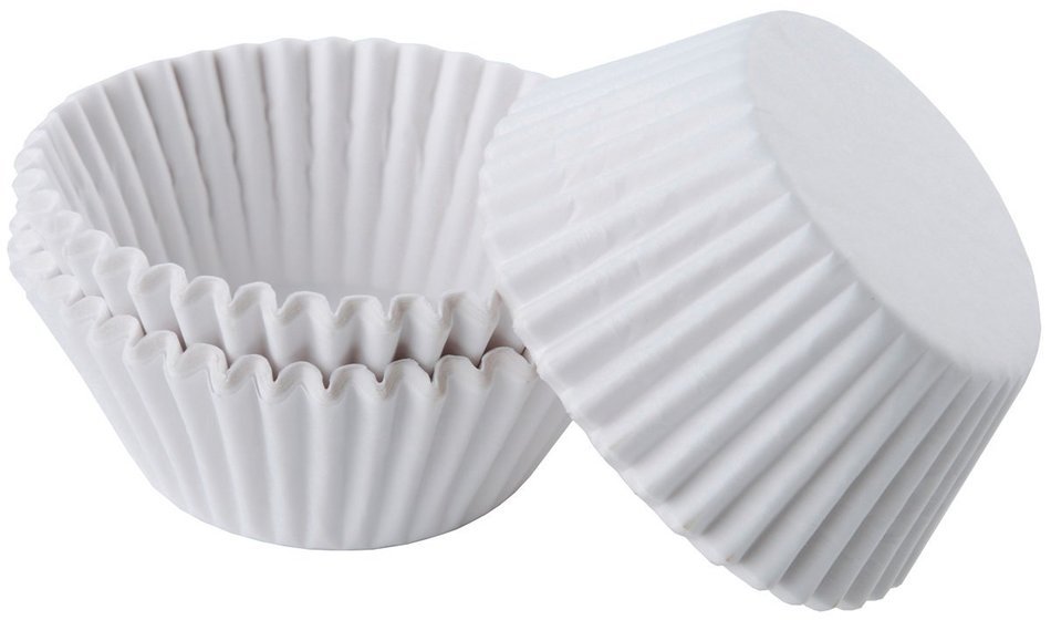 Standard Baking Cups-White 75/Pkg