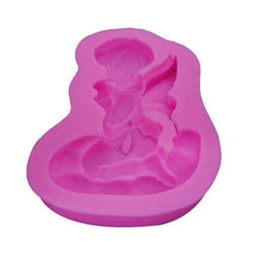 "Prayed Boy Angel Silicone Fondant Cake Mold Soap Chocolate Mould" shopping