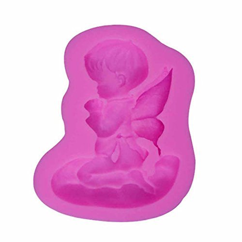 "Prayed Boy Angel Silicone Fondant Cake Mold Soap Chocolate Mould" shopping N2