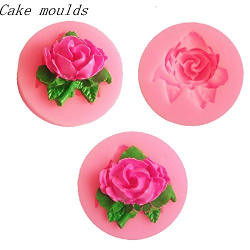 "Silicon Fondant Mold 3D Mini Rose Cake Silicone Mlod Decoration Chocolate Mould" shopping N2