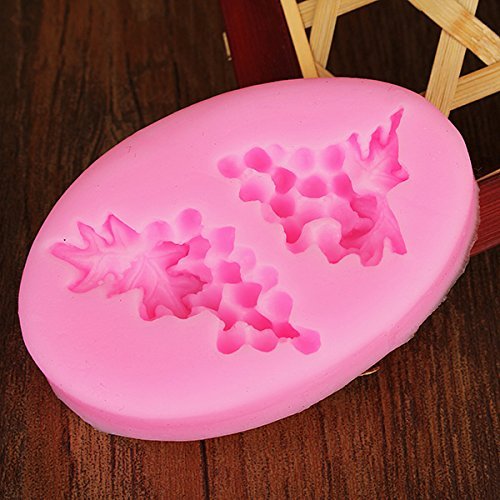"Grape Shapes Fondant Mould Silicone Sugar Craft Cake Decorating DIY Mold" shopping N2