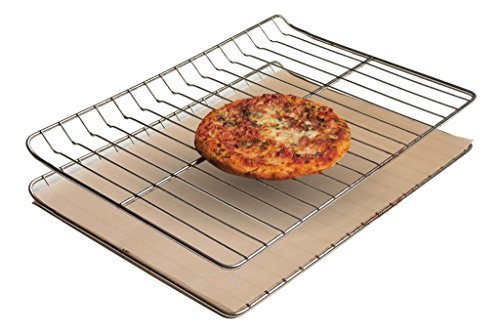 Heavy Duty Non-Stick Oven Liner - Easy to Clean Baking Mat 13" x 18" 2 Pack
