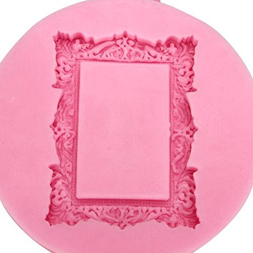 "dipshop Square Frame Fondant Mold Silicone Mould Cake Decoration Tool" shopping N3