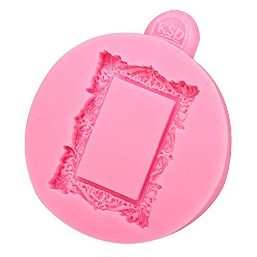 "dipshop Square Frame Fondant Mold Silicone Mould Cake Decoration Tool" shopping N6